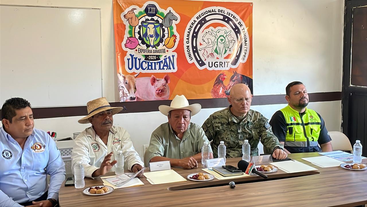 Arranca Expoferia Ganadera de Juchitán con blindaje de la SEMAR; esperan 80 mil visitantes