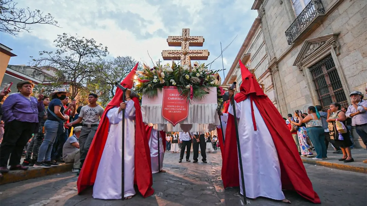 Semana Santa en Oaxaca 2026: procesiones, cine al aire libre y conciertos en el Centro Histórico