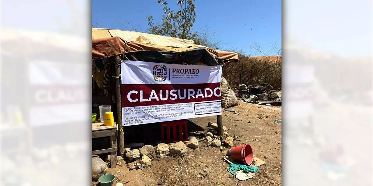 Cierre histórico del tiradero de Bajos de Chila: saneamiento formal inicia en Puerto Escondido tras tres décadas