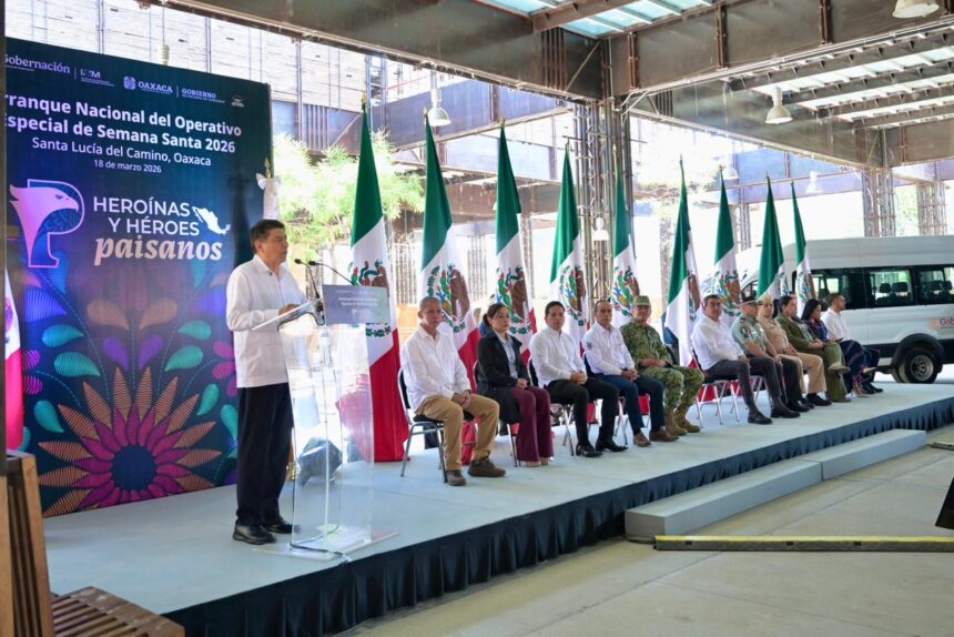 Salomón Jara lanza operativo para frenar tráfico de migrantes en Oaxaca