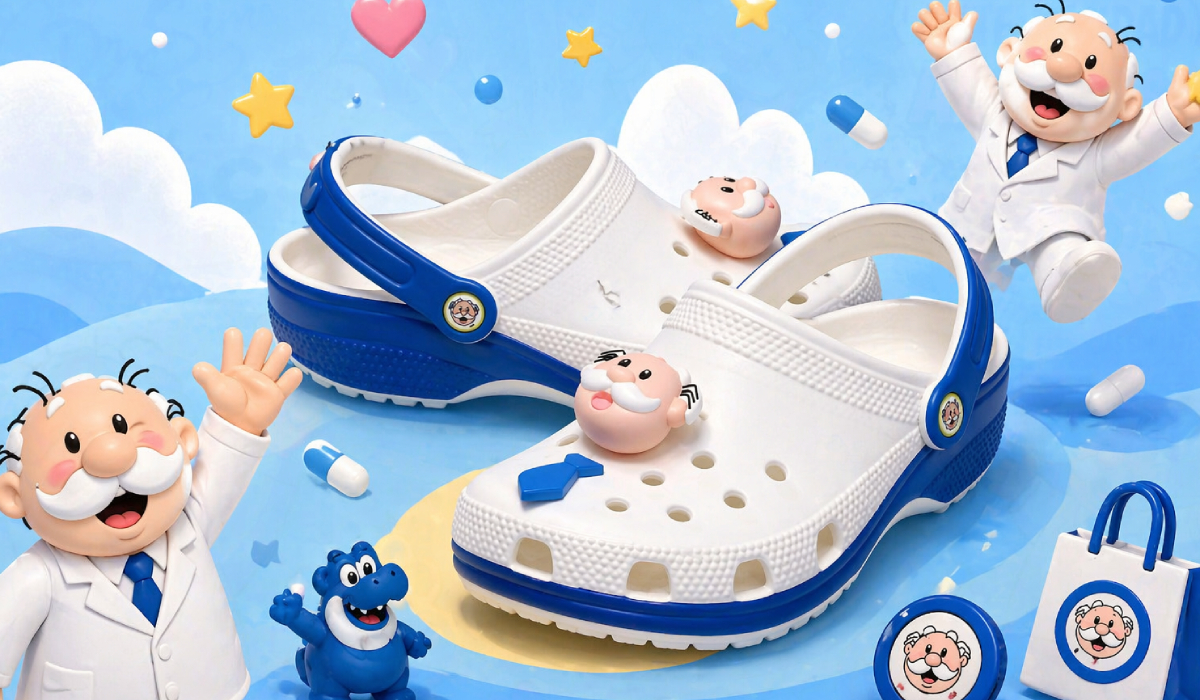 Dr. Simi ya también te cura los pies: Crocs lanza colección con el ícono de la farmacia popular