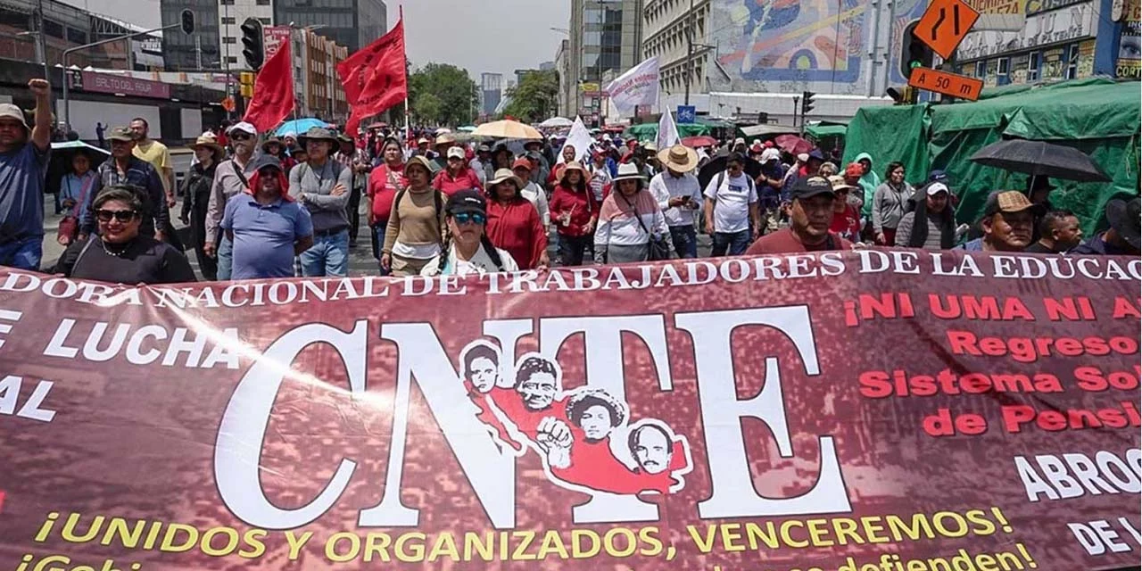 La Sección 22 va al paro el 25 y Jara dice que lo respeta, pero no lo resuelve