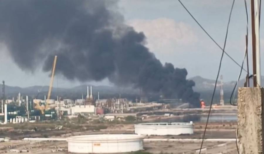 Explosión en la Planta Hidros 2 de la Refinería de Salina Cruz deja 3 lesionados