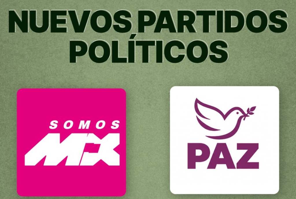 INE aprueba el registro de PAZ y Somos México como nuevos partidos políticos nacionales