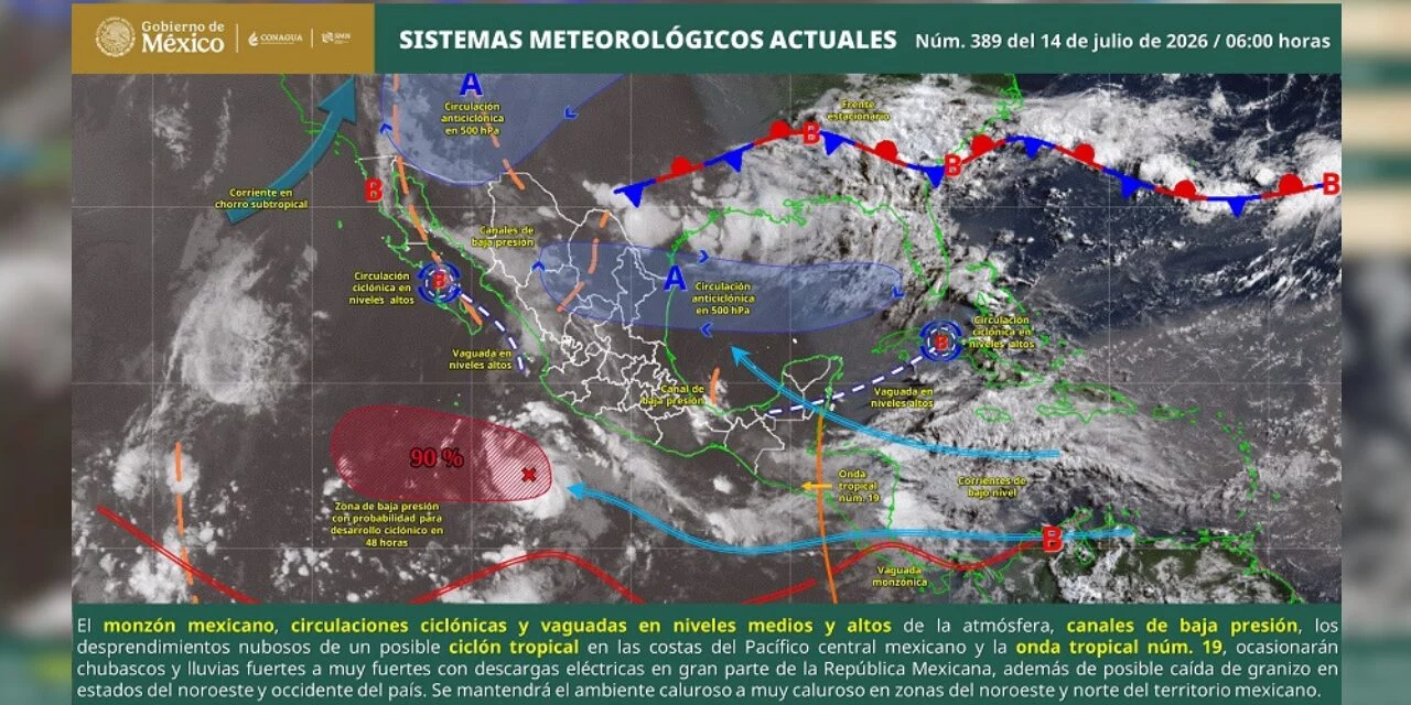 Entre el golpe de calor y el deslave: Protección Civil advierte clima extremo en plena Guelaguetza