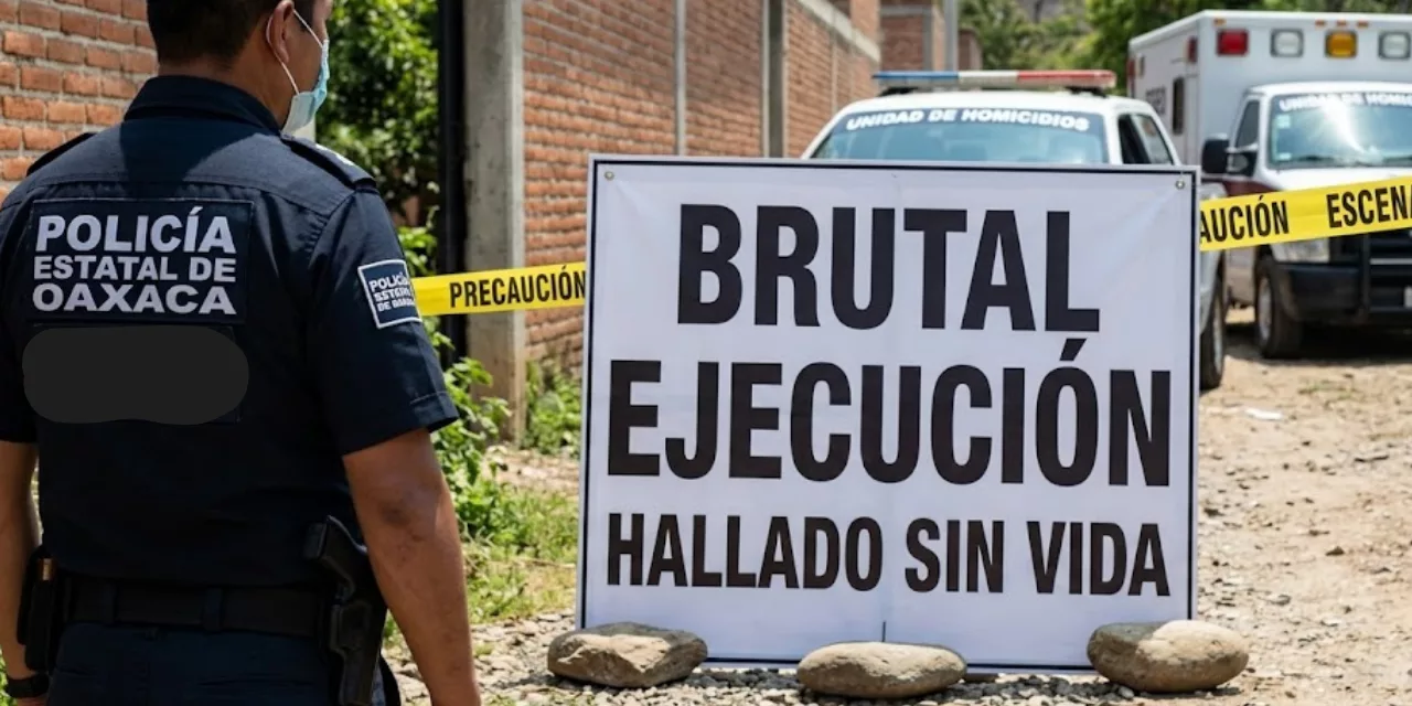 Se cae el discurso de paz: 12 ejecutados en Oaxaca en menos de 96 horas
