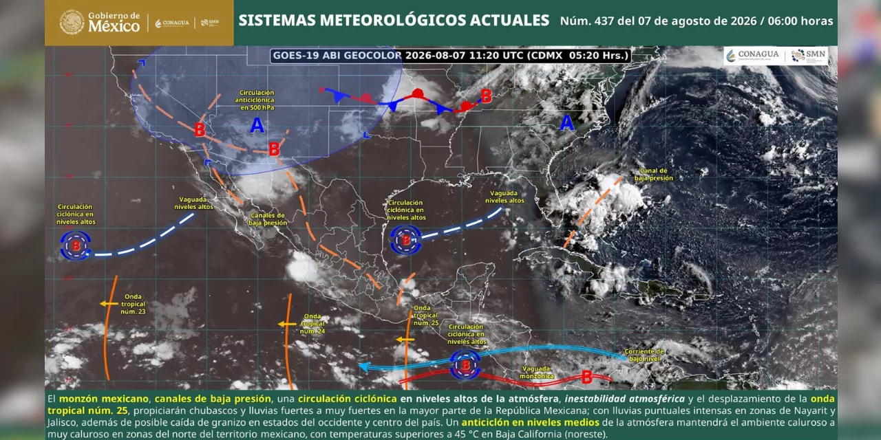 ¿Listos para el caos? Onda Tropical 25 trae alerta de deslaves e inundaciones a Oaxaca