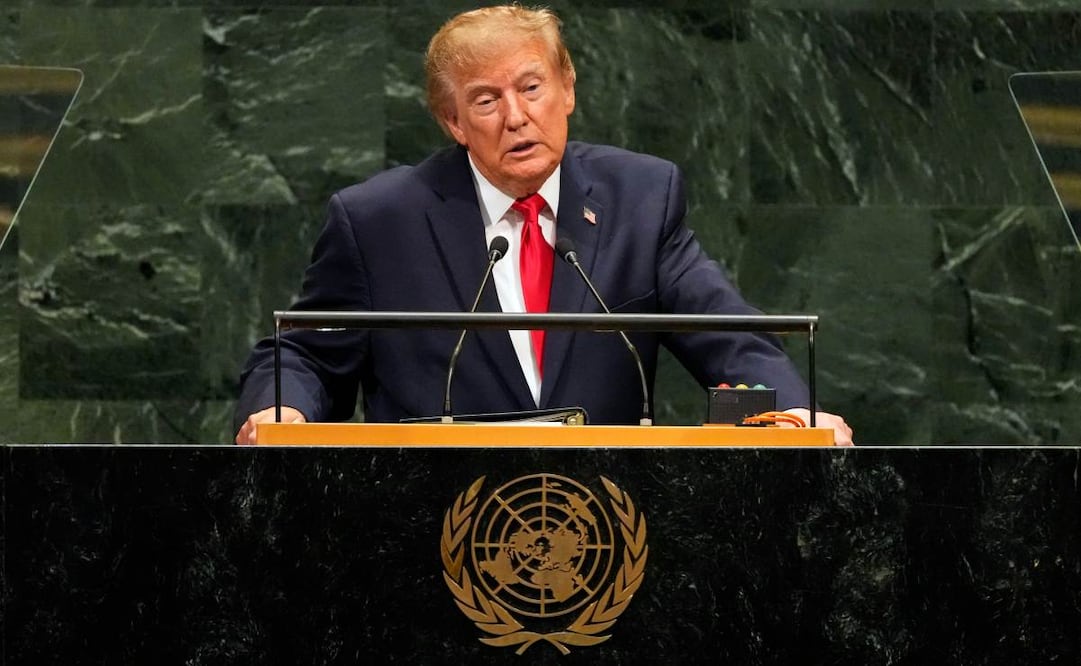«El ISIS del continente»: Trump arremete contra México en la ONU y exige recuperar el territorio de los cárteles