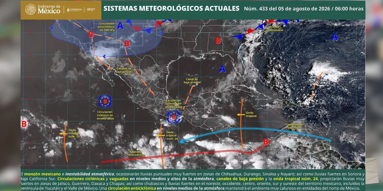 Tiembla en la Costa y el Istmo mientras Protección Civil alerta por lluvias y calor extremo