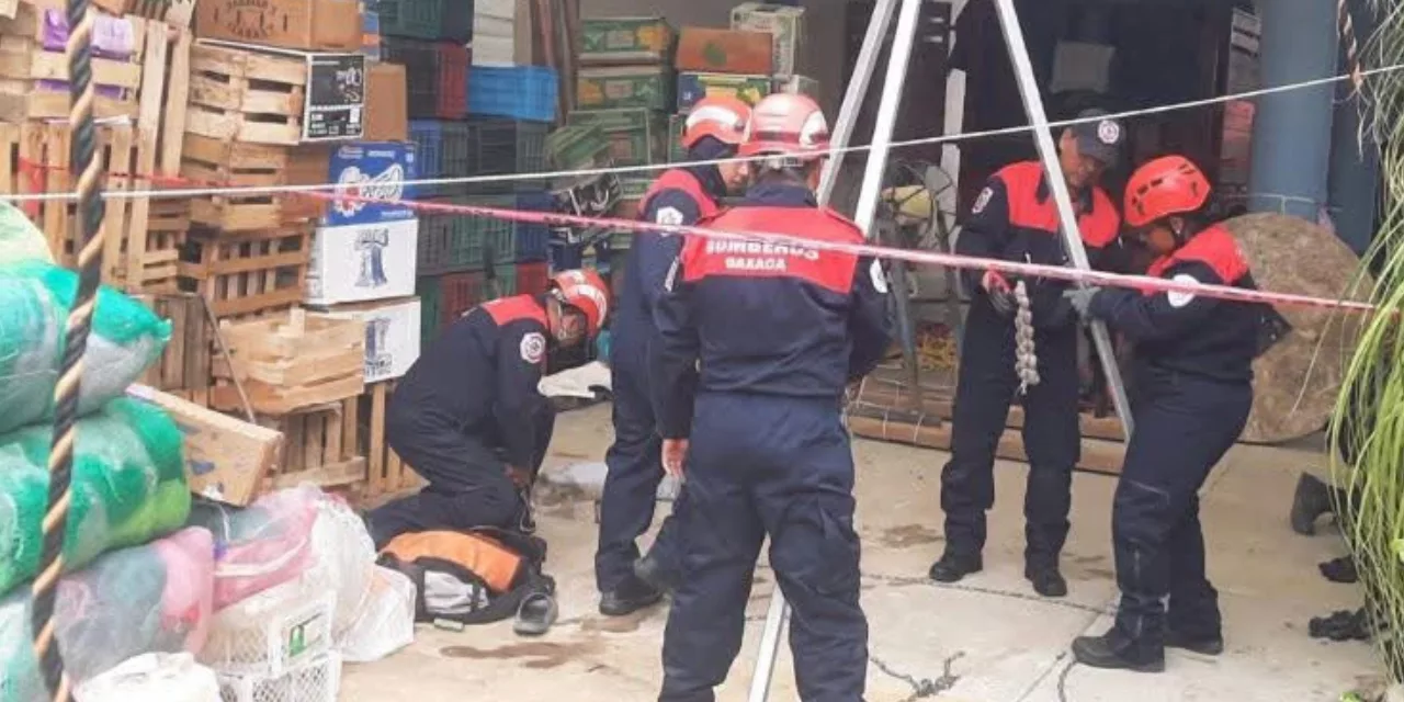 Mueren dos jóvenes obreros dentro de un pozo en San Antonino Castillo Velasco