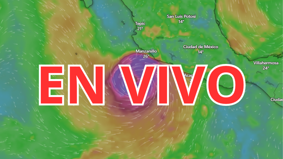 El huracán Simón amenaza con tocar tierra como categoría 4 en Jalisco y Colima